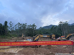 S210横州石塘至佛子段路面改造工程施工现场合集